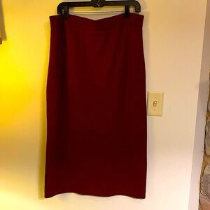 Long Pencil Skirt